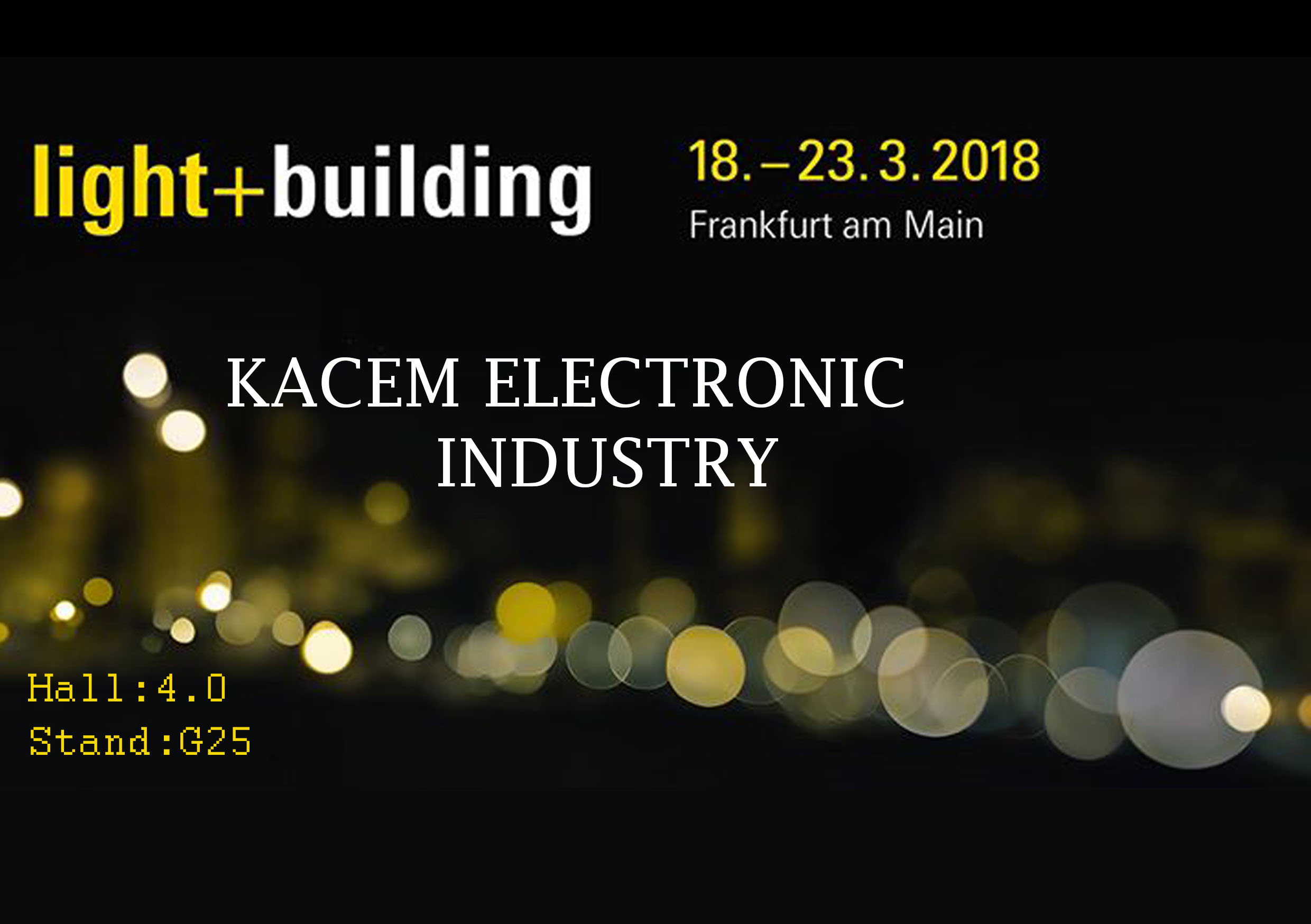 FRANKFuRT INVITATION 2018